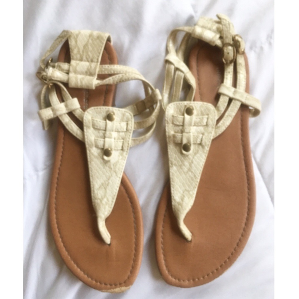 Reptile T-Strap Sandal